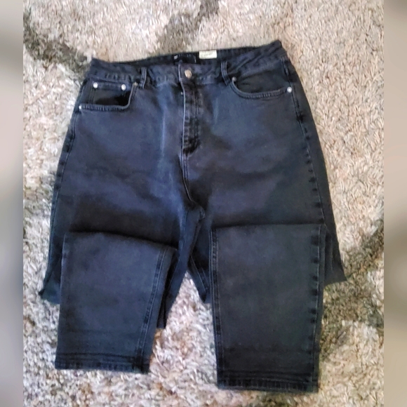 Asos Black washed Jean's LJNS011 - Picture 2 of 5